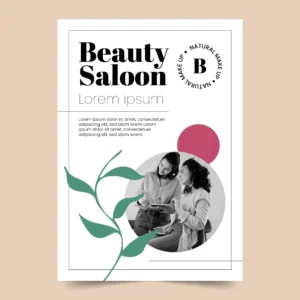 متن تراکت سالن زیبایی