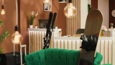 طراحی فضای آرایشگاه زنانه